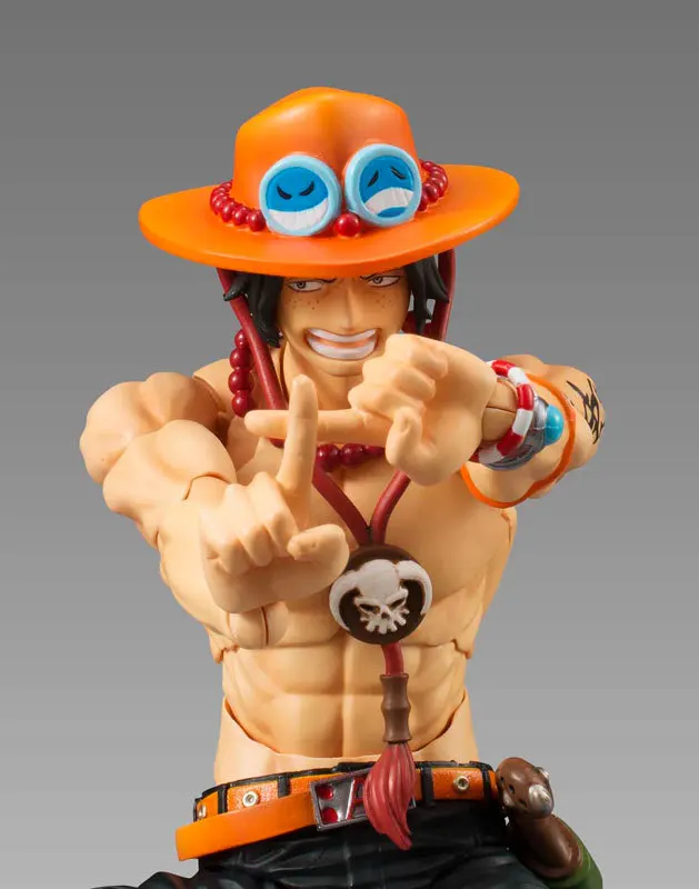 Аниме One Piece 18 см шарнирные соединения подвижные ACE ПВХ экшн фигурки коллекционные