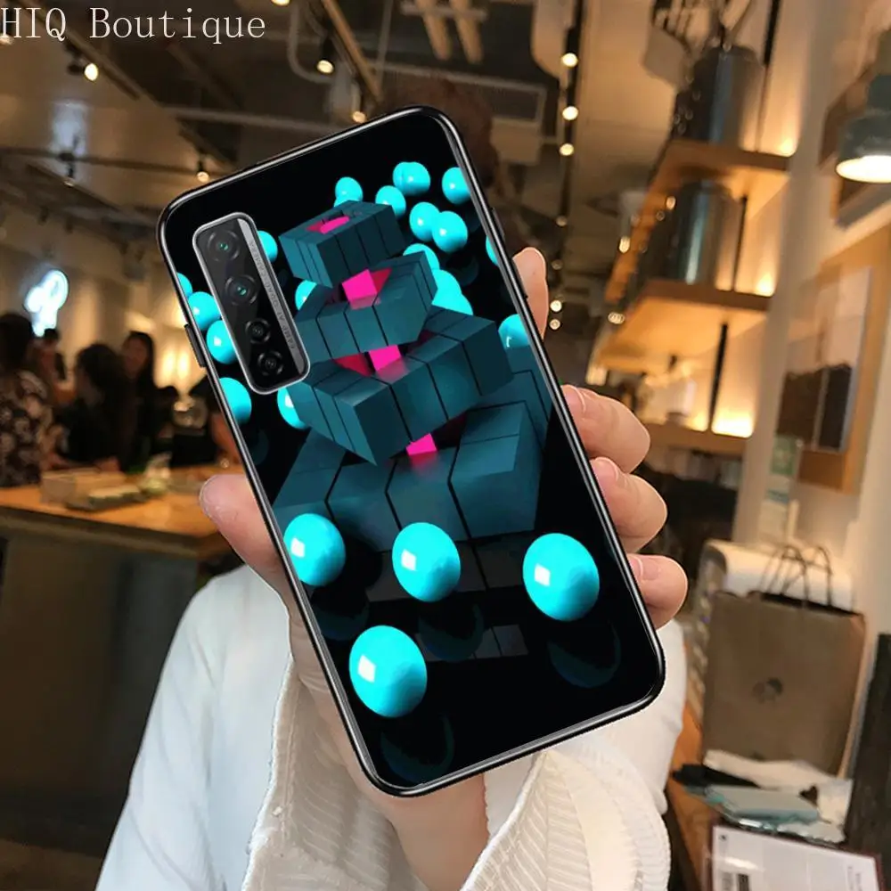 

Suitable Phone Case For Huawei Nova 2 3 4 5 6 7 8 SE i E Pro Lite Black Etui Coque Painting Hoesjes comic fashion