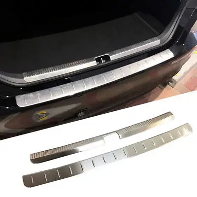 

2* Steel Outer + Inner Rear Sill Bumper Cover Plate for Toyota Camry XV70 18-20