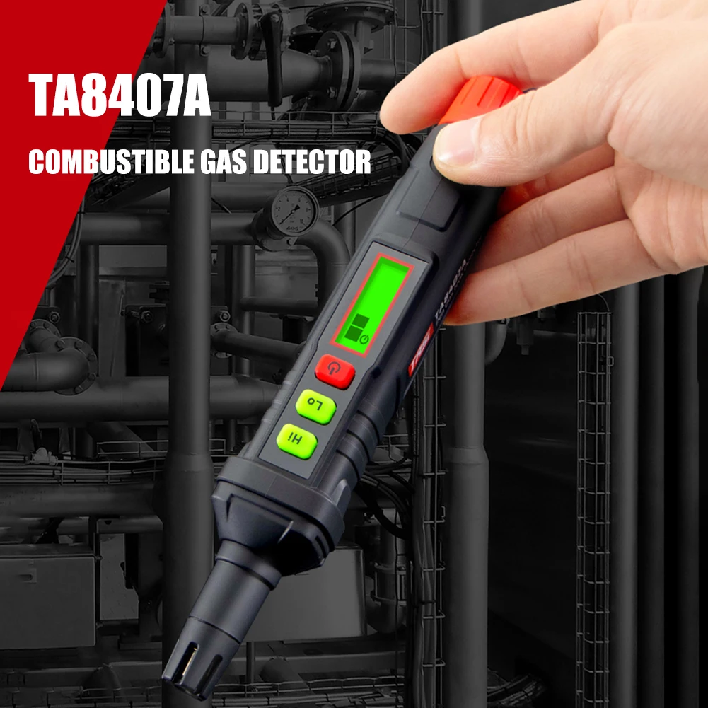 

Детектор Утечки природного газа в виде ручки детектор горючих газов анализатор монитор для дома Видимый звуковой сигнал HT61