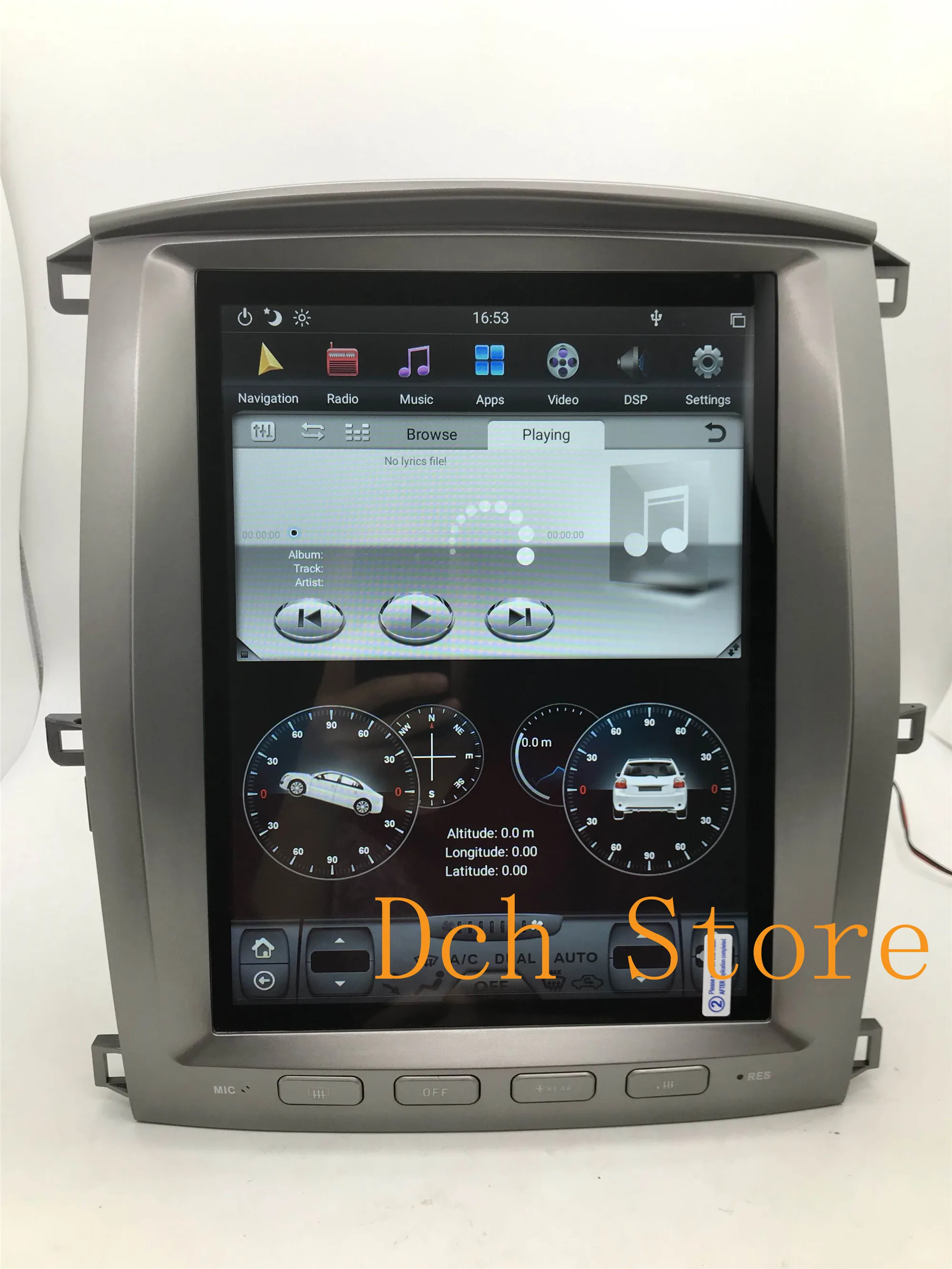 Вертикальный автомобильный DVD плеер 12 1 дюйма в стиле tesla Android 9 0 GPS навигация для