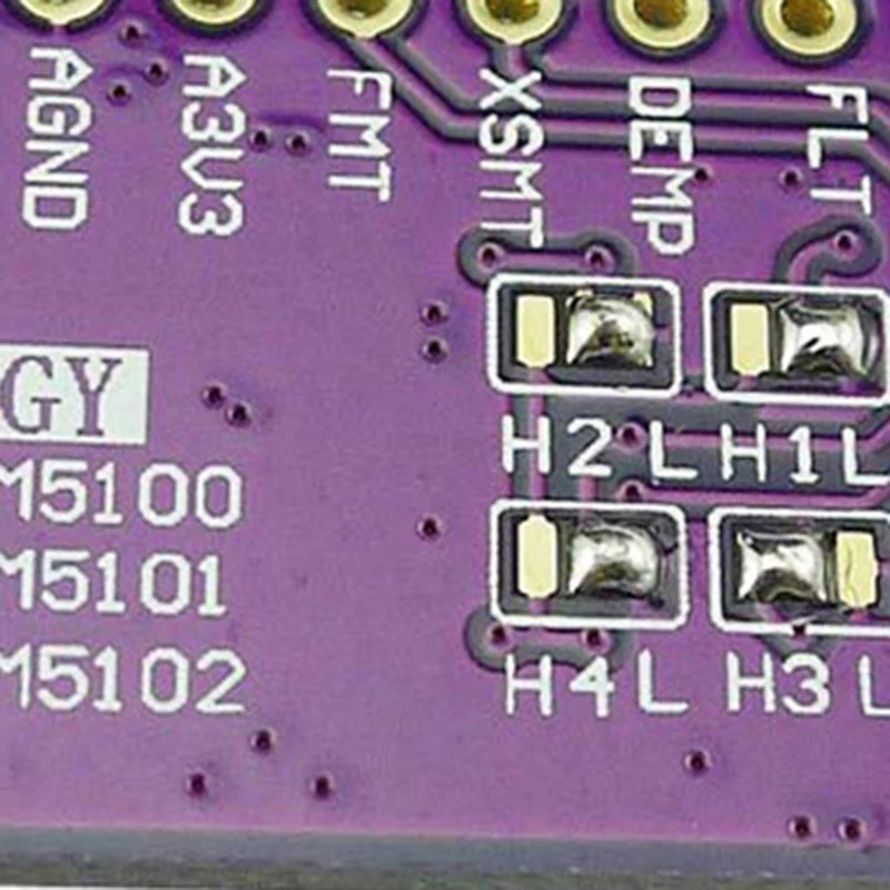 

PCM5102 I2S IIS Digital Audio DAC Decoder Module Stereo DAC Digital-To-Analog Converter Voice Module for Raspberry Pi