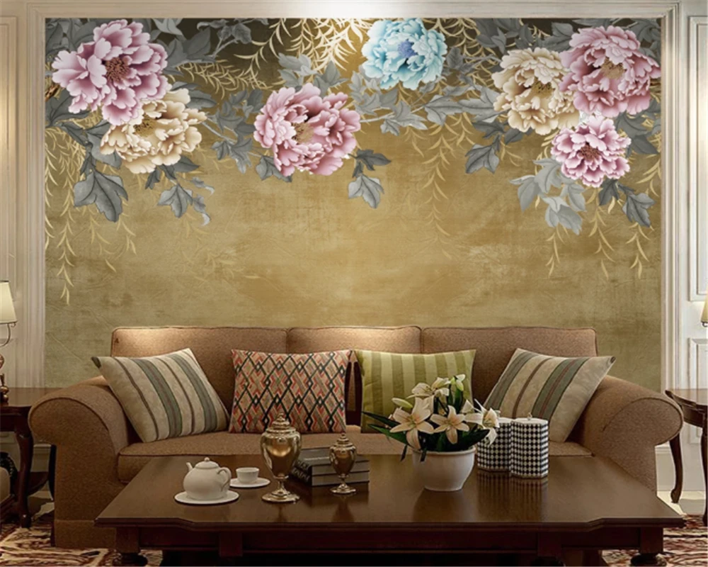 Beibehang behang пользовательские фото обои 3D китайская ручная роспись HD классический