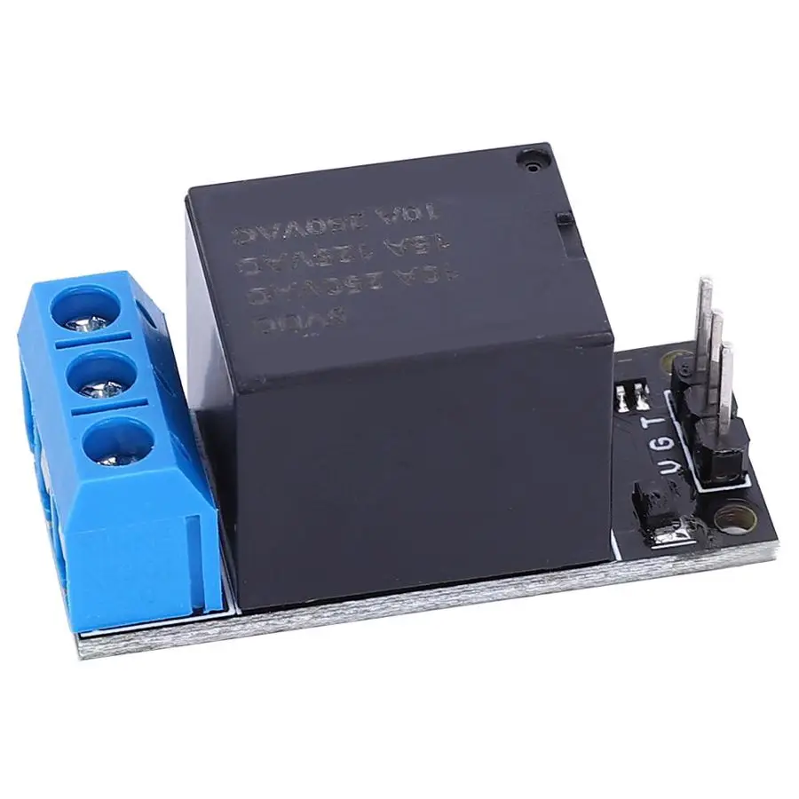 Одноканальный самоблокирующийся релейный модуль SL25A01 5 В переключатель низкого