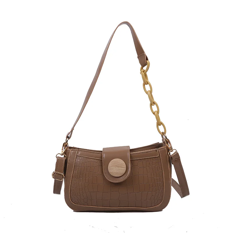 

Sense bag new trendy women summer fashion chain shoulder bag net red armpit bag Joker messenger bag