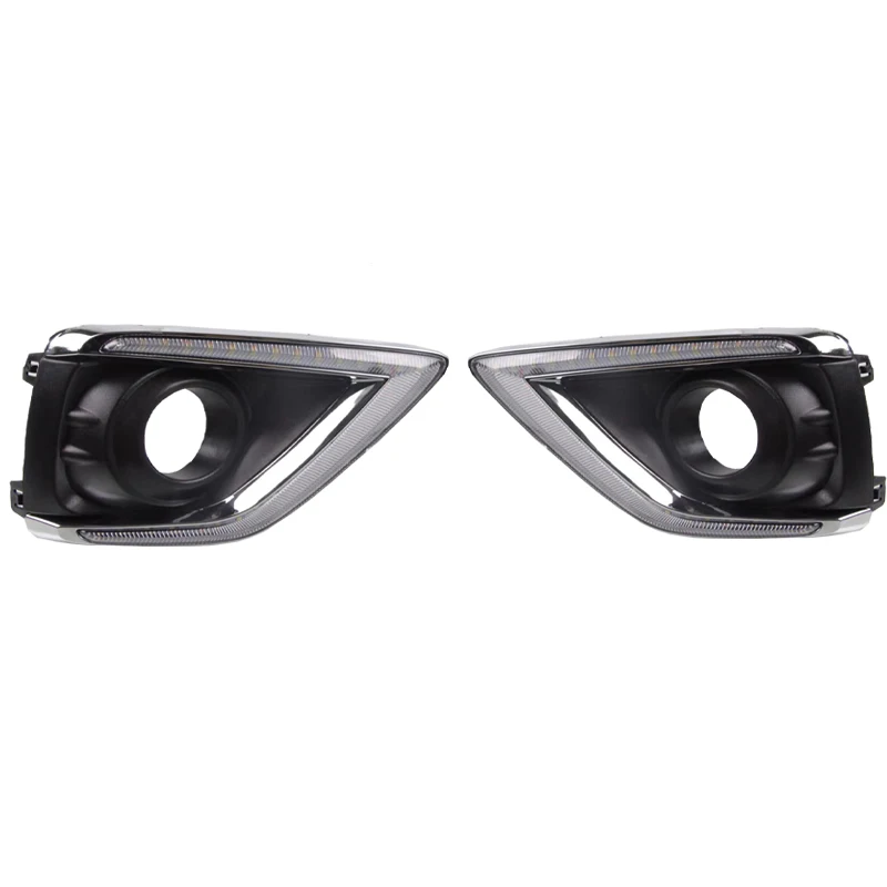 

2pcs For Buick Envision 2018 Car LED DRL Daytime Running Lights White Driving Light Waterproof Car Styling