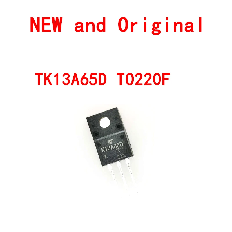 10 шт./лот TK13A65D Toshiba Crystal MOS Single Tube N Channel 650V 13A 50W TO-220F Новый и оригинальный