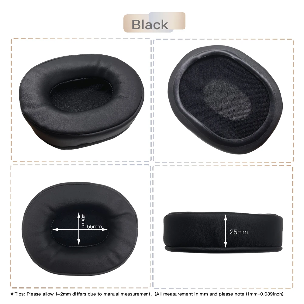 EarTlogis Запасные подушечки для Edifier W855 W855BT W-855 W-855BT W 855 855BT гарнитура Запчасти наушник