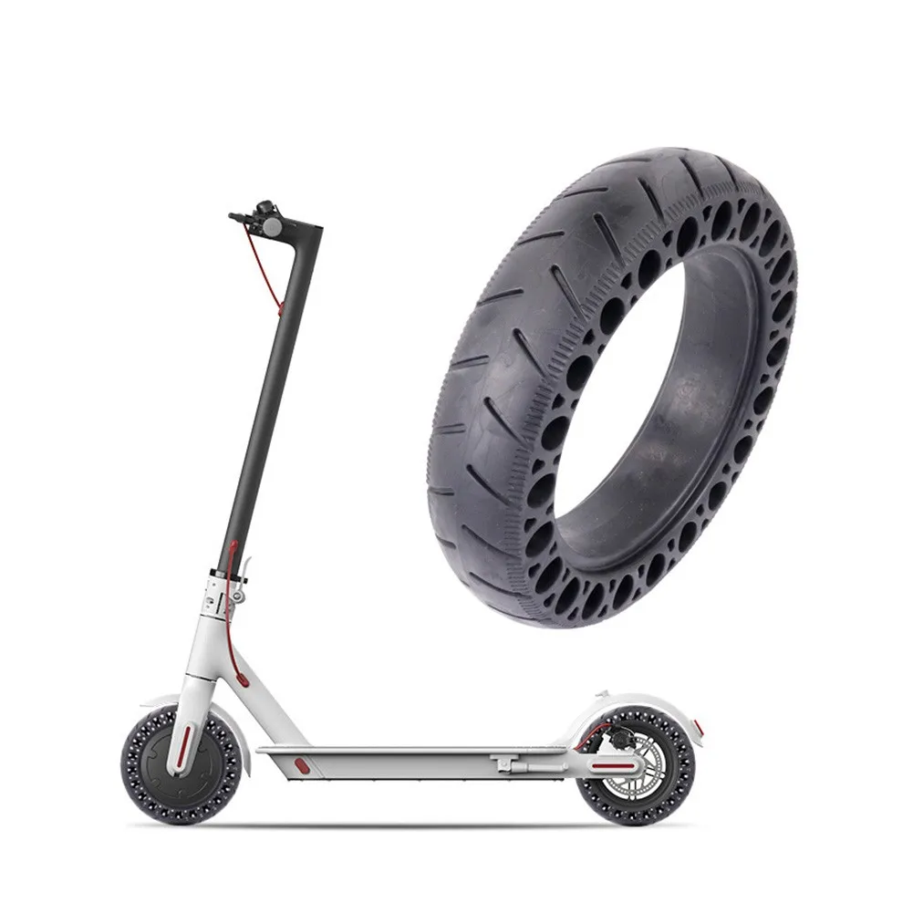 

9.5 Inches Scooter Tires Black ElectricPuncture For M365 High Elasticity