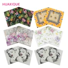 20 штук на день рождения бумажные салфетки для вечеринки с рисунком ананаса Flowerr тканевые салфетки для декупажа Свадебный декор hawaii для вечеринок