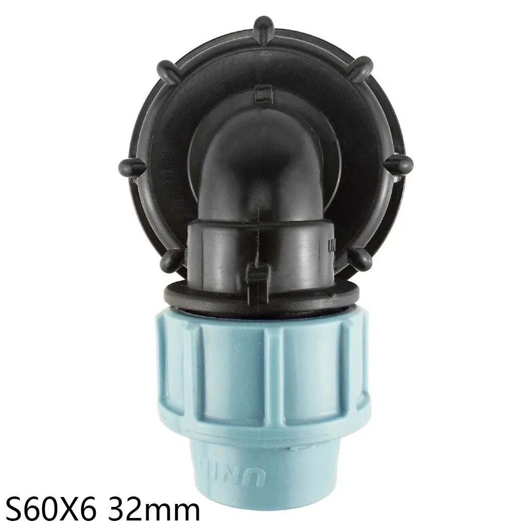 

32mm IBC Tank Adapter Accessory Elbow Pipe Fitting Plastic Replacement