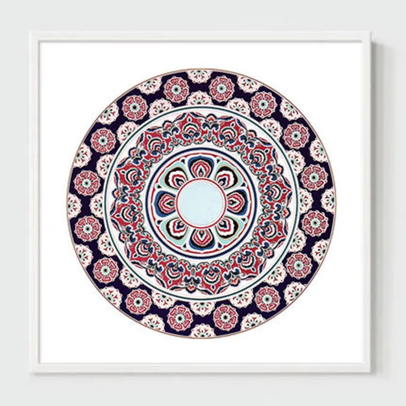 

CHINESE STYLE THANGKA DECOR ART PAINTING MODERN BEDROOM PAINTING BEDSIDE LIVING ROOM WALL PAINTING PORCH MURAL M1775