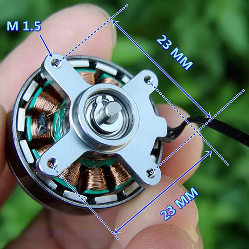 Высокопрочный Магнитный бесщеточный двигатель постоянного тока модель самолета