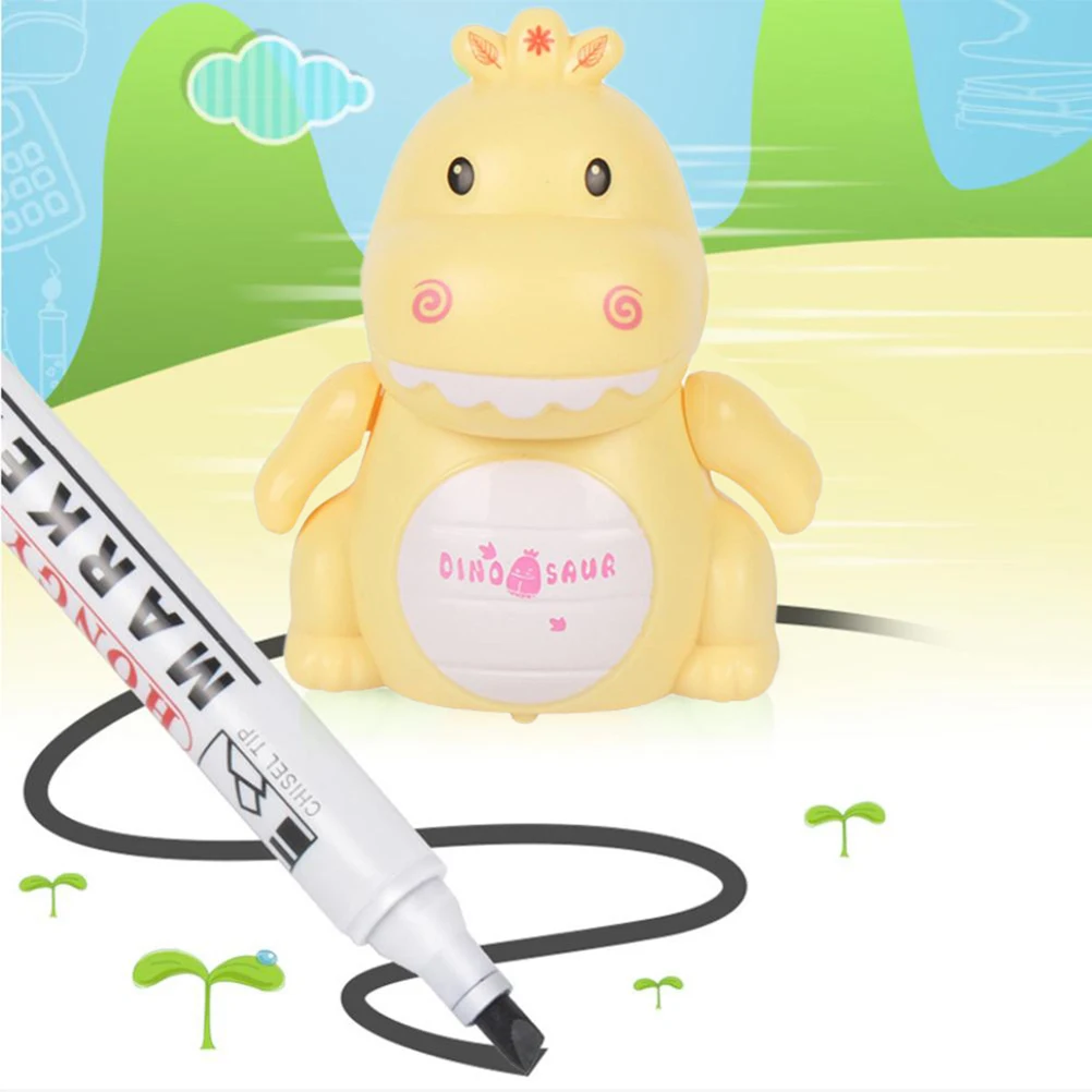 Индуктивная Милая игрушечная машинка-динозавр автомобильная Индукционная