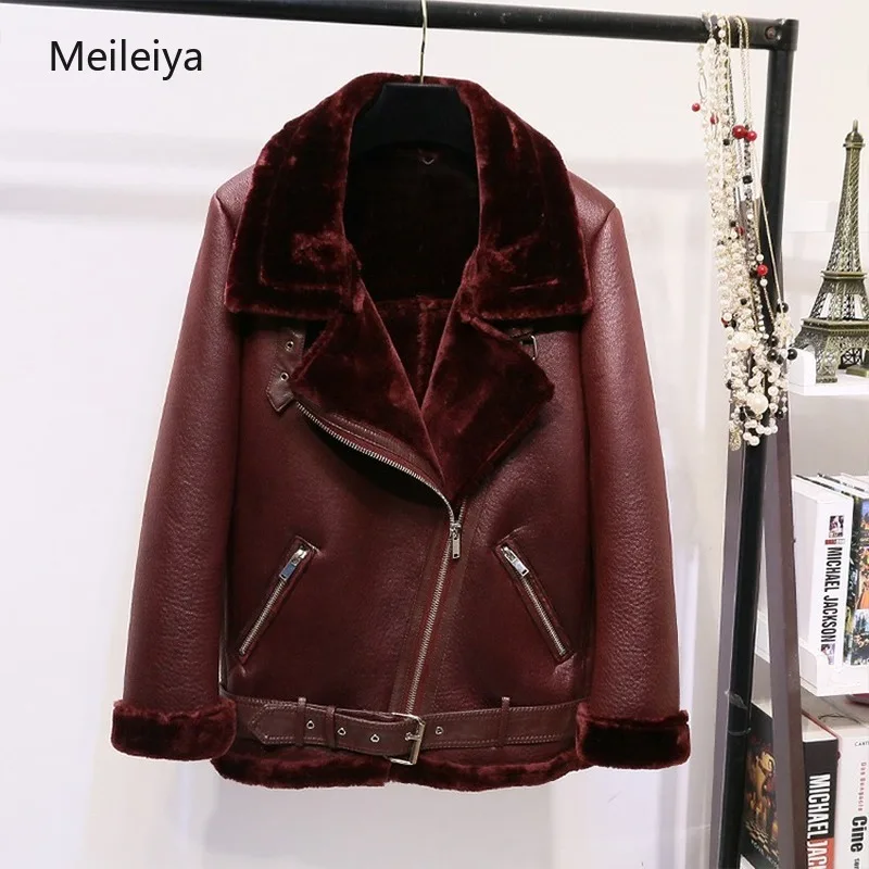 Meileiya красная мотоциклетная одежда куртка бомбер Ретро стиль новинка с отворотом