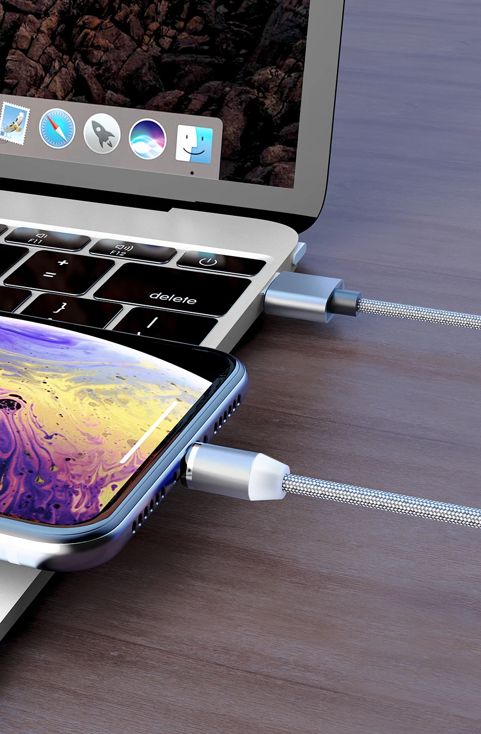 Олаф 2 м Магнитный Micro USB кабель для iPhone samsung Android мобильный телефон Быстрая зарядка usb type C кабель магнит зарядное устройство провод шнур