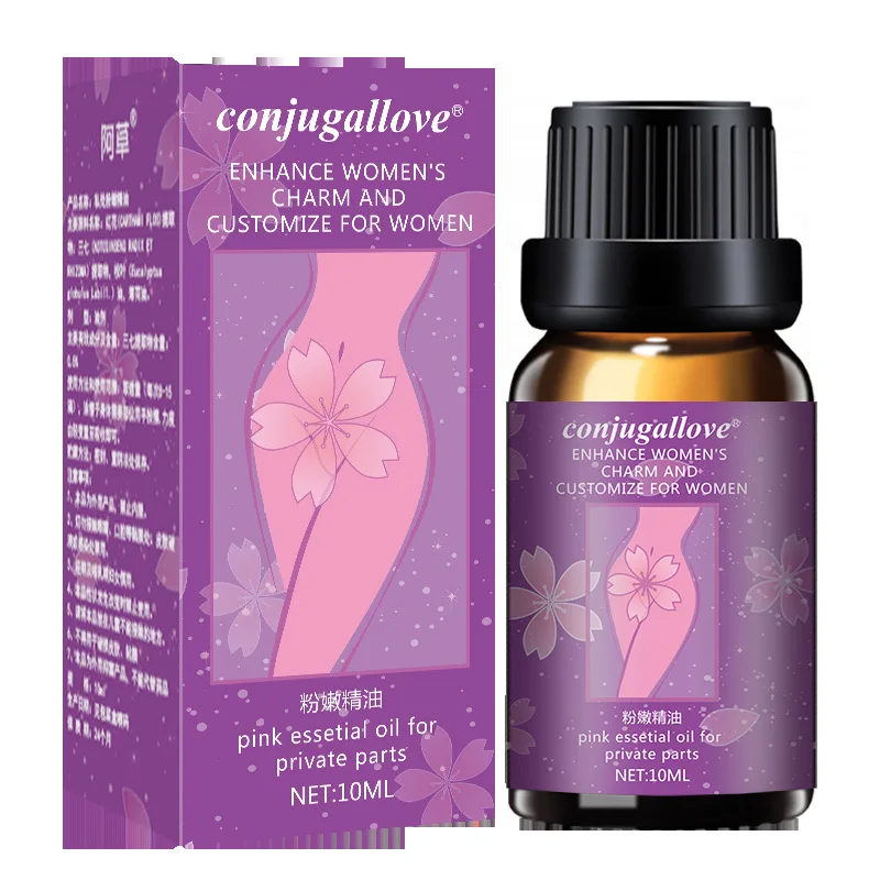 

10ML Private Parts Whitening Care Pink Women Remove Melanin Nursing Essential Oil Lubricant Pink Women Oil For Vaginal Areola