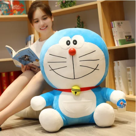 

Горячая новинка 2021 Doraemon A Синяя Толстая кукла jingle cat плюшевая игрушка робот cat Подушка кукла украшение для дома