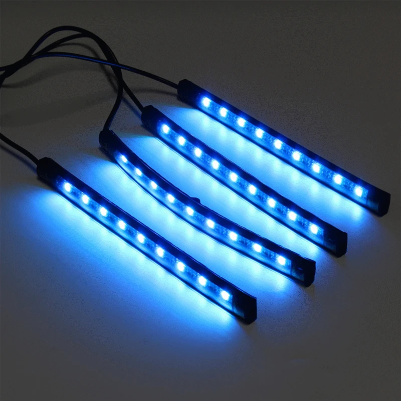 цветомузыка в машину подсветка автомобиль FUMALON автомобиле окружающий свет