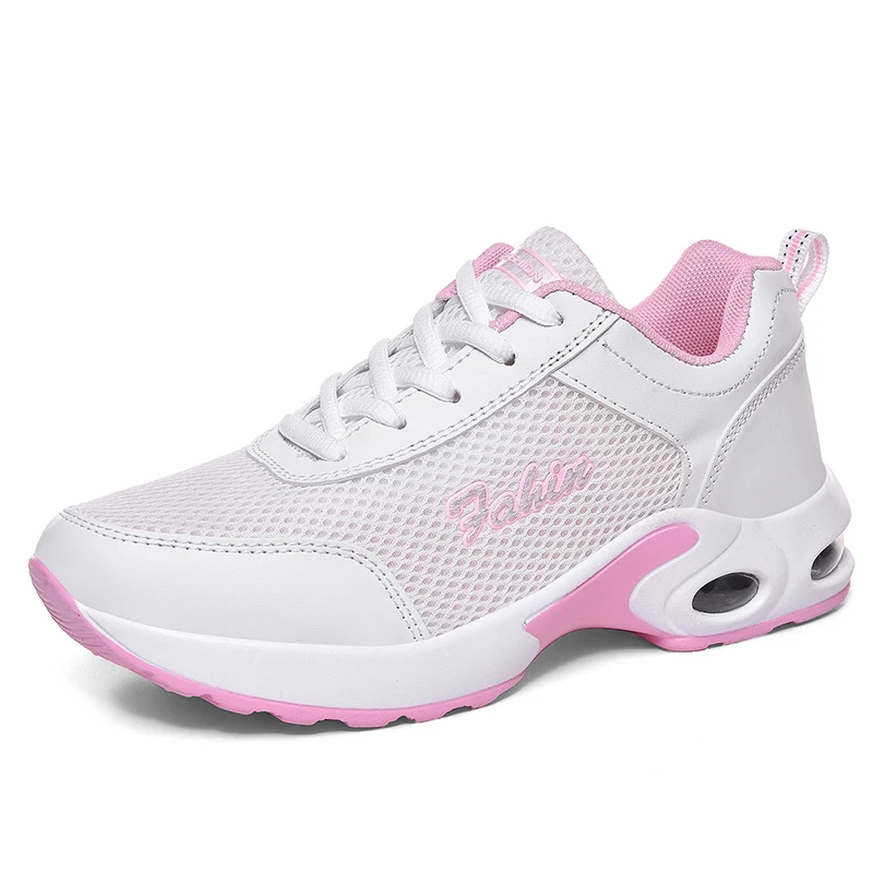 Женские кроссовки Сезон осень Модная дышащая повседневная прогулочная обувь