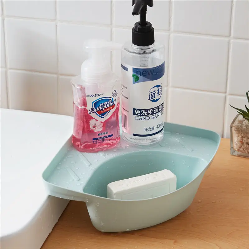 

Kitchen Sponge Holder Triangle Sink Drain Hook Accessories Plastic Hook Type Shelf Storage Rack