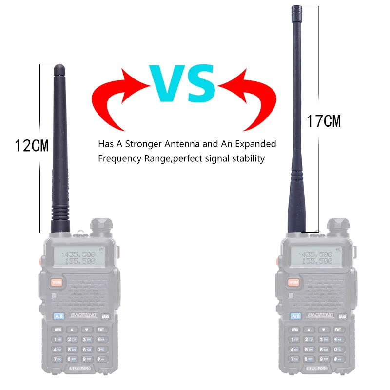 Портативная рация BaoFeng радиостанция двухсторонней связи VHF/UV 5R 400 520 МГц UV5R CB|Рации|