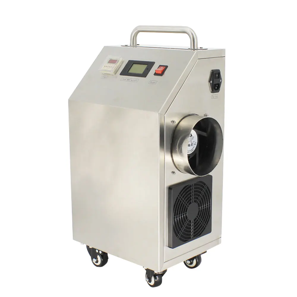 

G1 60g/h 340W Ozone Generator Air Purifier Movable Ozone Machine Disinfection with Stainless Steel Shell