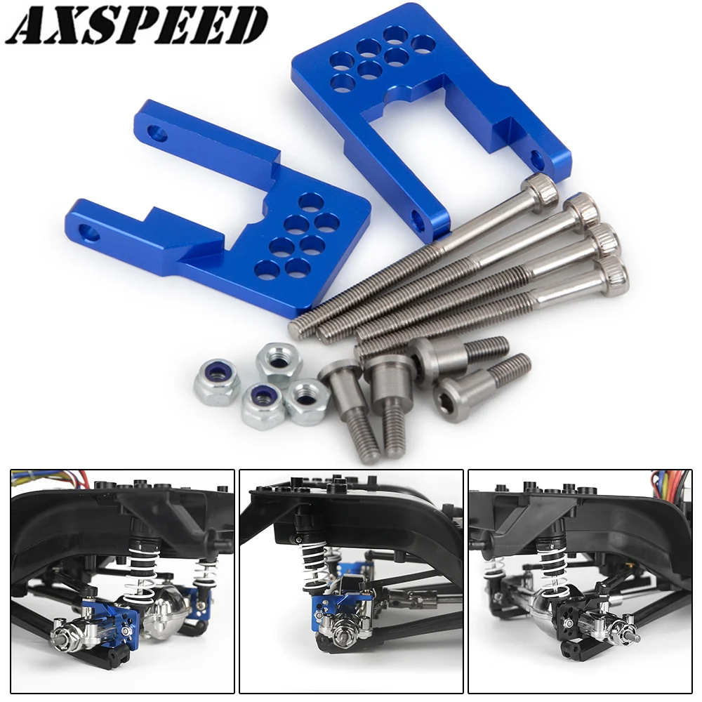 

Комплект крепления для подъемника заднего автомобиля AXSPEED RC для Tamiya CC01, обновленные аксессуары для альпинизма