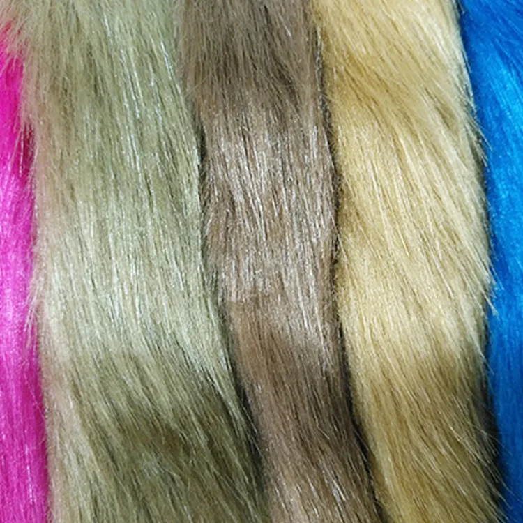 Искусственный мех 30 мм имитация цельного лисьего меха плюшевая одежда меховой