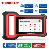 thinkcar thinkscan plus s5 obd2 code reader car scanner eng abs srs transmission car diagnostic tool wifi scanner automotivo