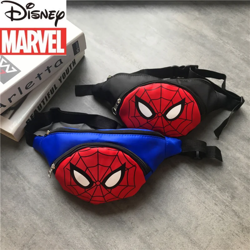 

Disney's New Marvel Spider-Man Boy Waist Bag Chest Bag Cartoon Durable Large-capacity Storage Children's Shoulder Messenger Bag