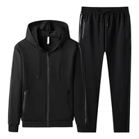 spring men tracksuit streetwear casual mens set 2021 hoodies sportswear mens two pieces set zipper jacketpants sports suit