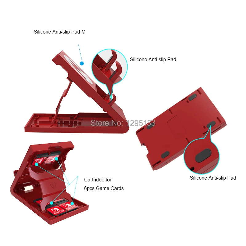 Подставка охлаждающая для Nintendo Switch Lite складная с регулируемым углом |