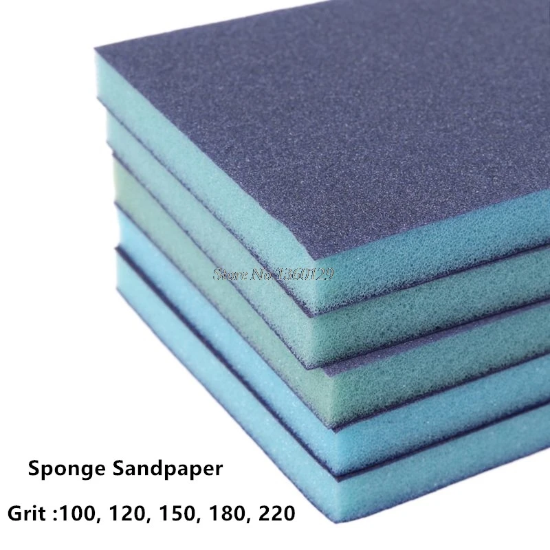 1 шт. Высококачественная полировальная губка для шлифовки набор наждачной бумаги