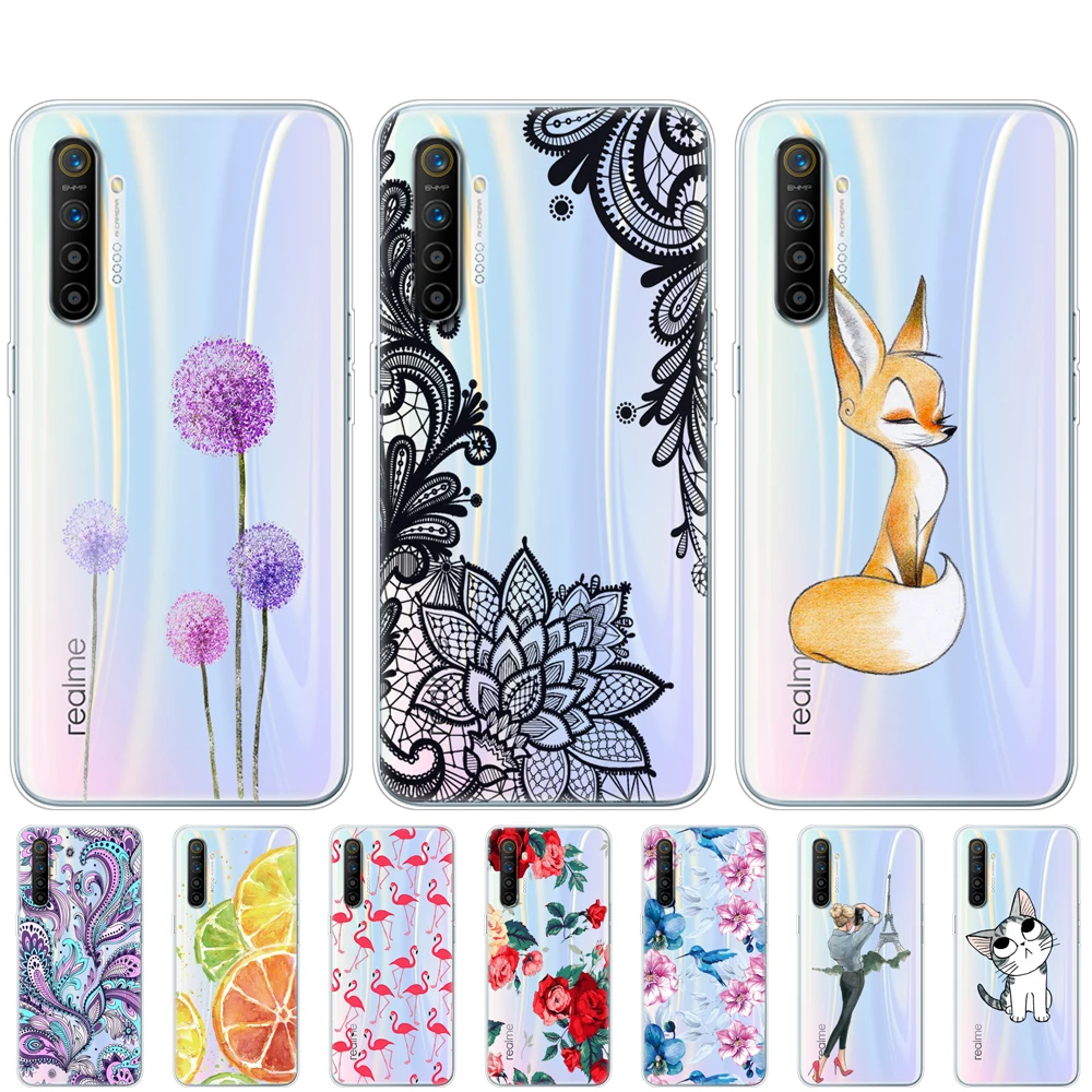 

For Realme X2 Case Soft TPU Phone Back Cover For OPPO RealmeX2 X 2 Case Silicon Bumper Bag Coque 6.4inch