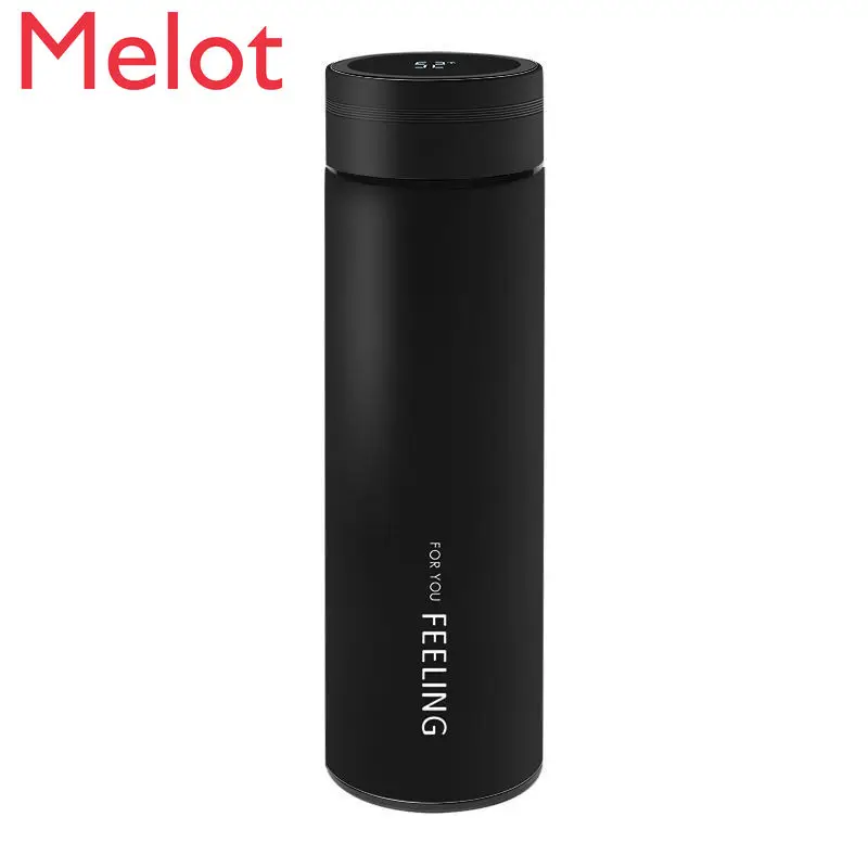 

Smart Temperature 304 Stainless Steel Large Capacity Vacuum Cup Men's and Women's Student Portable Business Tea Making Cup