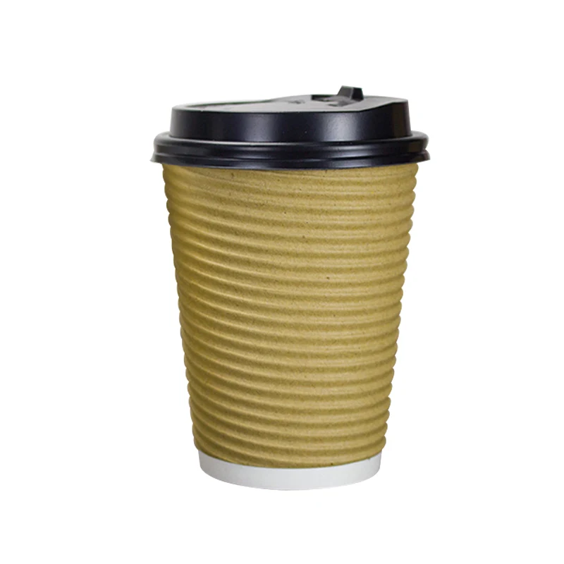 

50pcs 8oz/12oz/14oz/16oz Kraft papaer paper cup disposable coffee cup birthday party favors milk tea juice cold hot dirnk cups