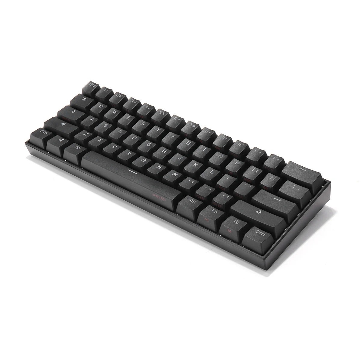 Беспроводная механическая клавиатура ANNE Pro2 bluetooth 60% игровая с красным синим