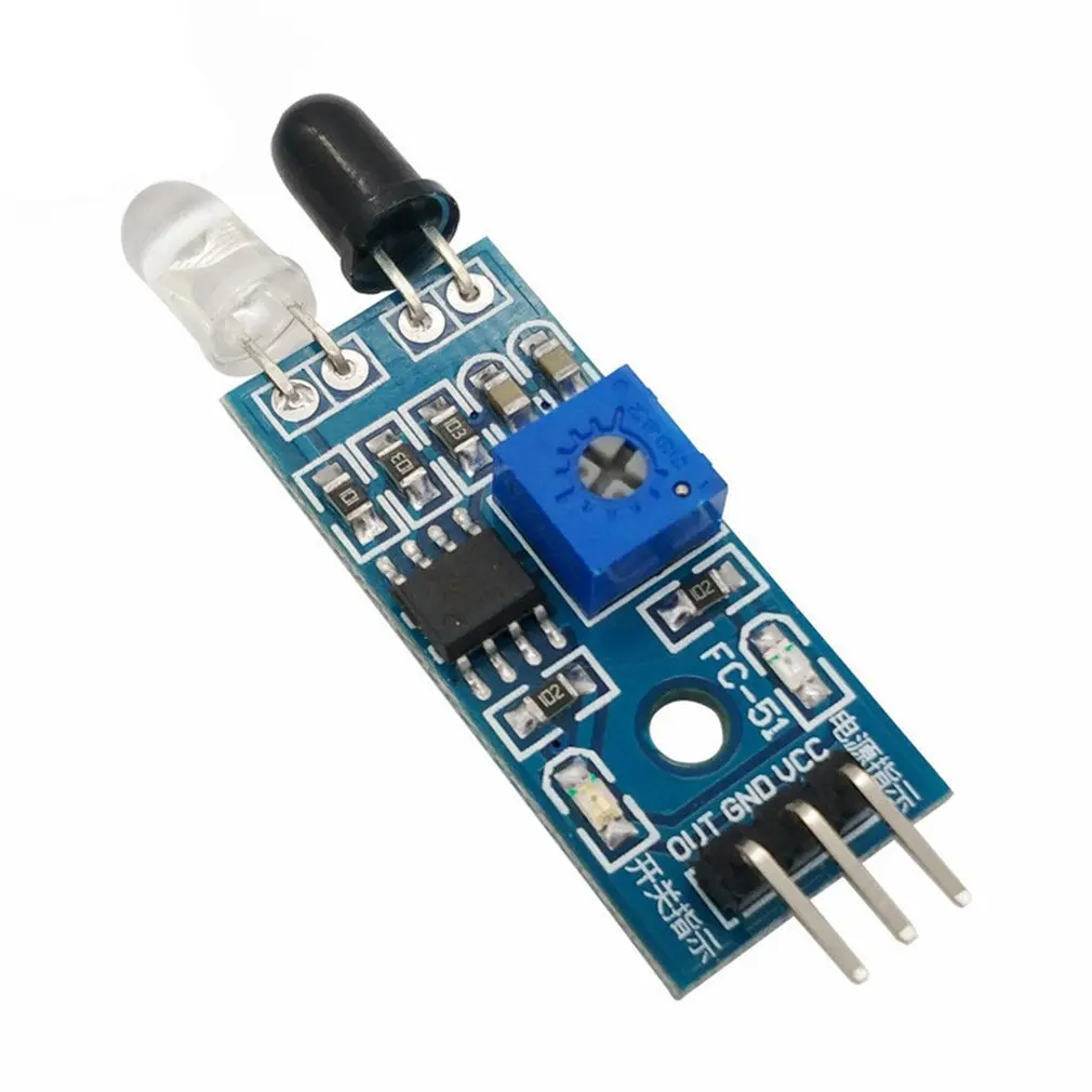 

1 шт., светоотражающий инфракрасный модуль датчика обхода препятствий