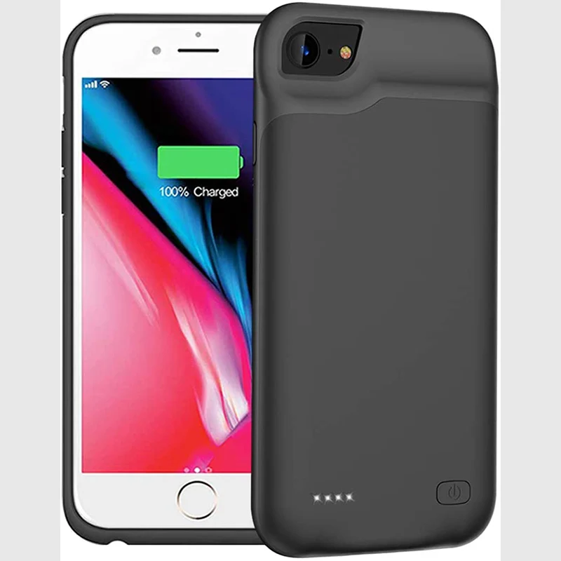6000 мА/ч для IPhone 6 6S 7 8 2020 SE коробка батареи ванка силы зарядный аккумулятор