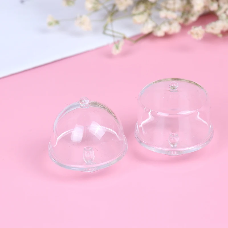 

1/12 Dollhouse Miniature Accessories Mini Transparent Candy Jar Simulation Food Dessert Can Model Toys for Doll House Decoration
