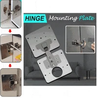 5pcs hinge repair plate artifact for cabinet furniture drawer door window hinges mounting stainless steel plate repair accessory