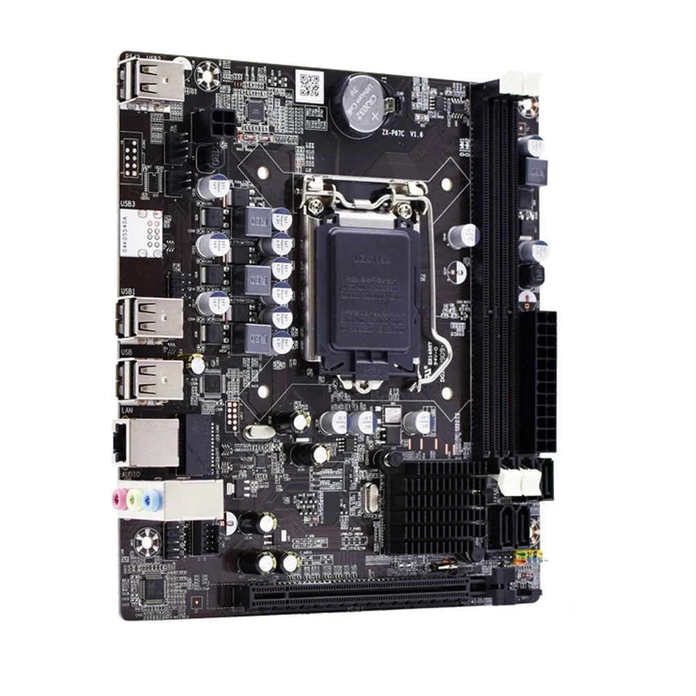 Поддержка I3 I5 I7 Xeon Pentium серии LGA 1155 DDR3 16G 1600 1333 память P67 материнская плата Pci E
