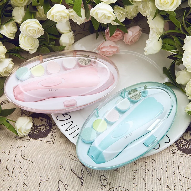 

Portable Electric Safe Nail Clipper Cutter Baby Trimmer Manicure Pedicure Clipper Scissors Kids Infant Baby Cutter Nail Care