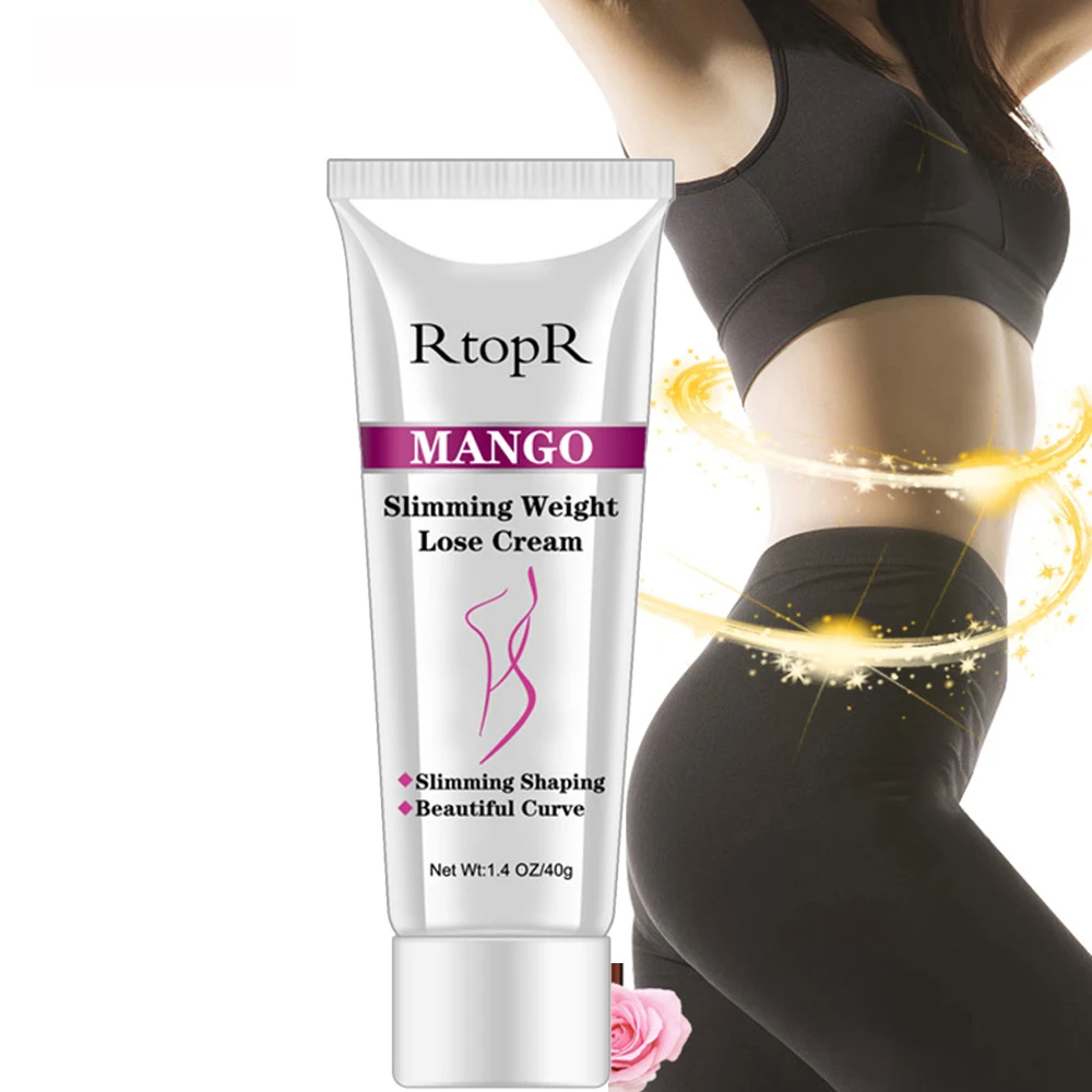 40g Mango Body Slimming Cream Cellulite Massage Health Promote Fat Burn Thin Waist Stovepipe Lose Weight Care |