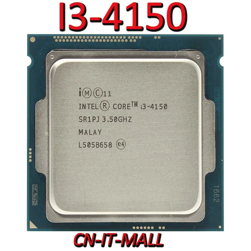 

Pulled I3-4150 CPU 3.5G 3M 2 Core 4 Thread LGA1150 Processor