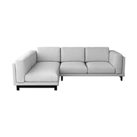 nockeby 2 seater left chaise sofa cover