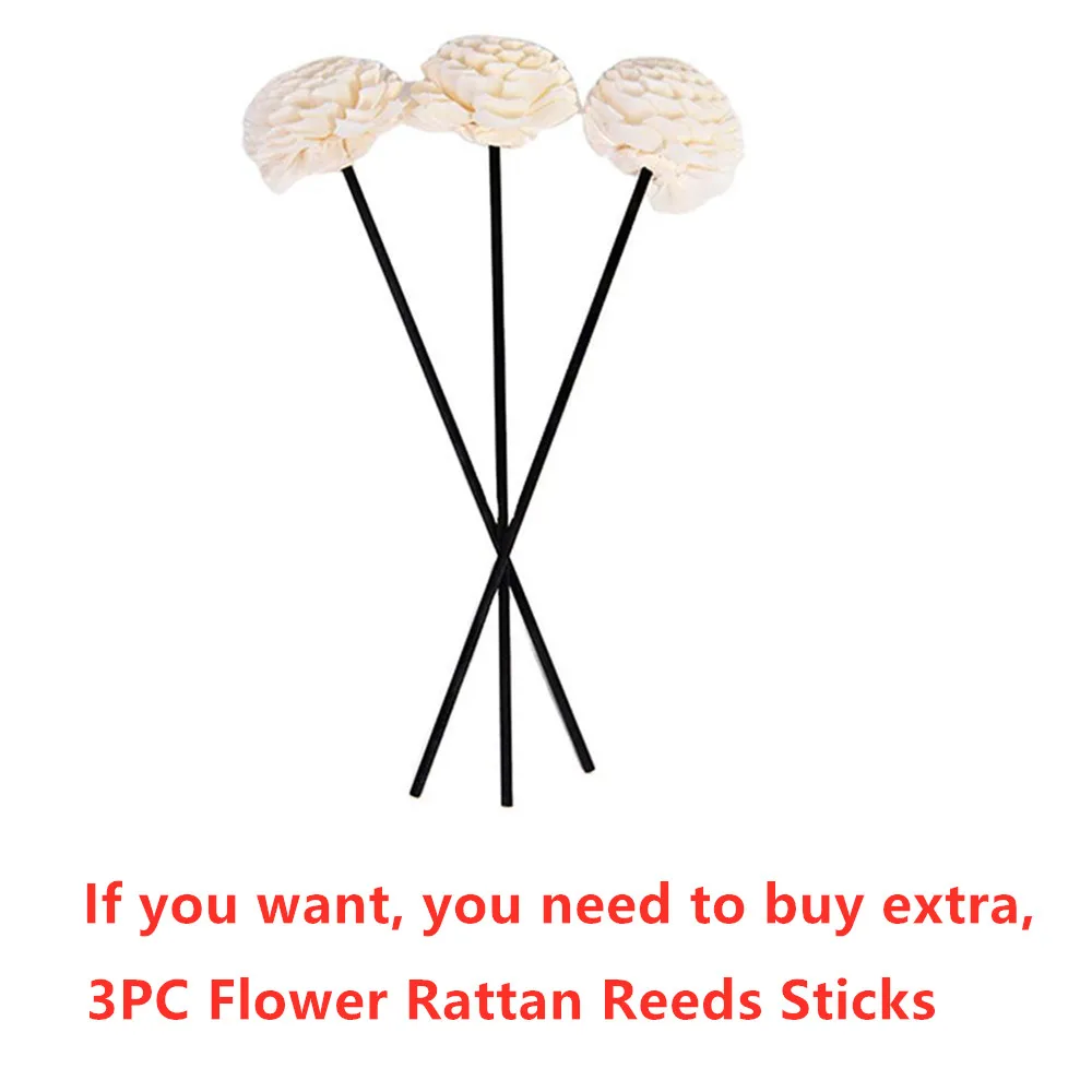 

50ml Fragrance Decoration Rattan Sticks Purifying Air Aroma Diffuser Set Aromatherapy Living Room Office No Fire Essential Oil
