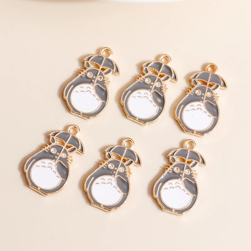 10 шт. 13*22 мм мультфильм эмаль шиншиллы Подвески для изготовления ювелирных