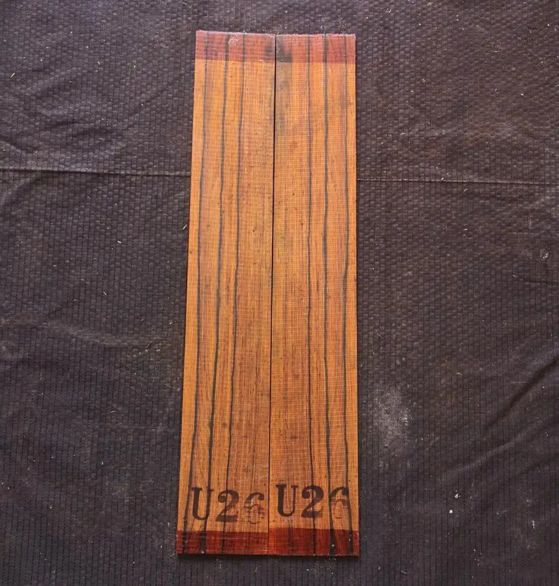 Южная Америка импортированная Гавайская гитара cocobolo гитара из твердой древесины задняя боковая панель шпон гитара материал для изготовления аксессуаров